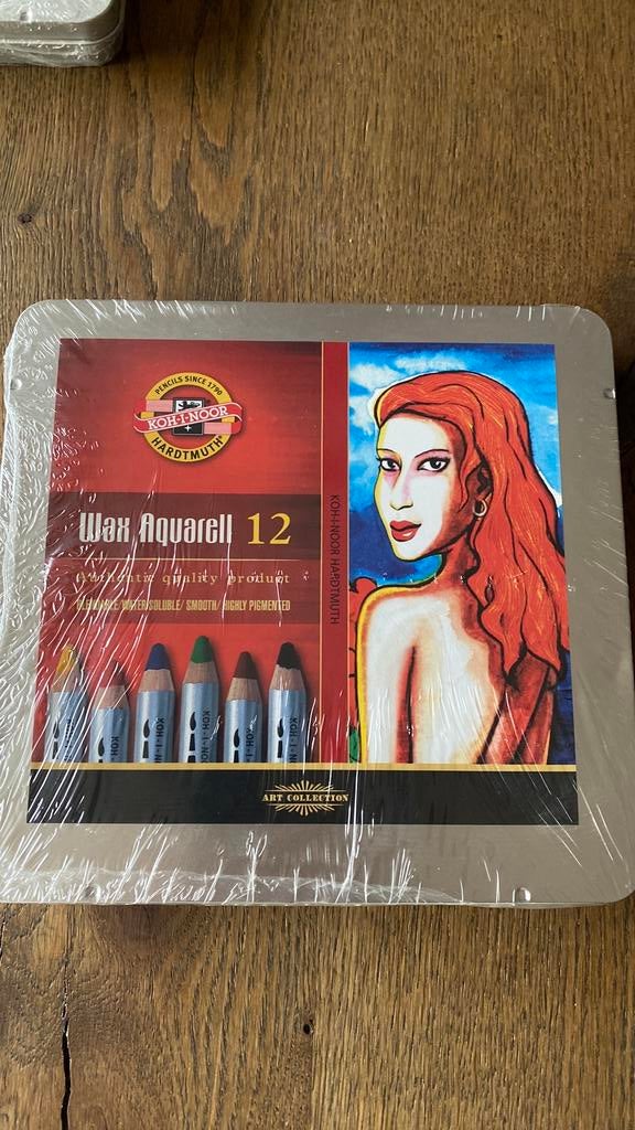 Wax Aquarell 12 stuks Nieuw, Ophalen of Verzenden, Zo goed als nieuw, Potlood of Stift
