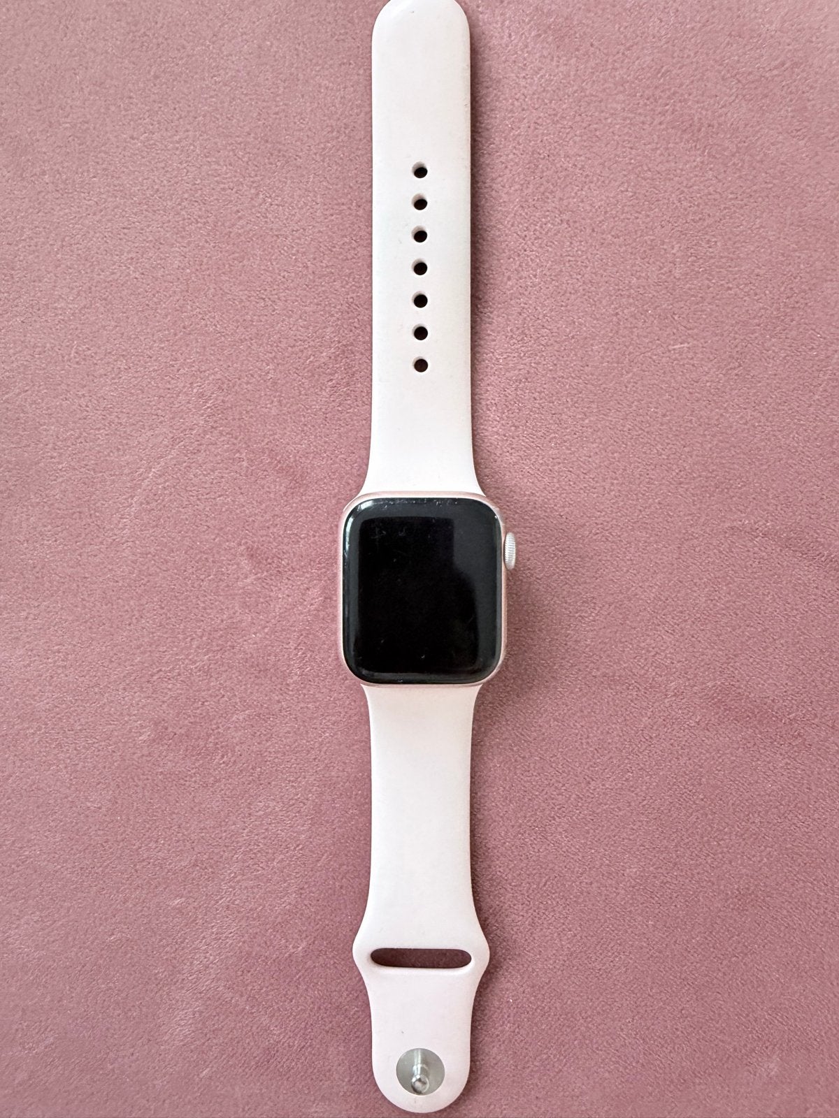 Apple Watch SE serie 6 40 mm- golf aluminium case, Ophalen, Gebruikt, Hartslag, IOS