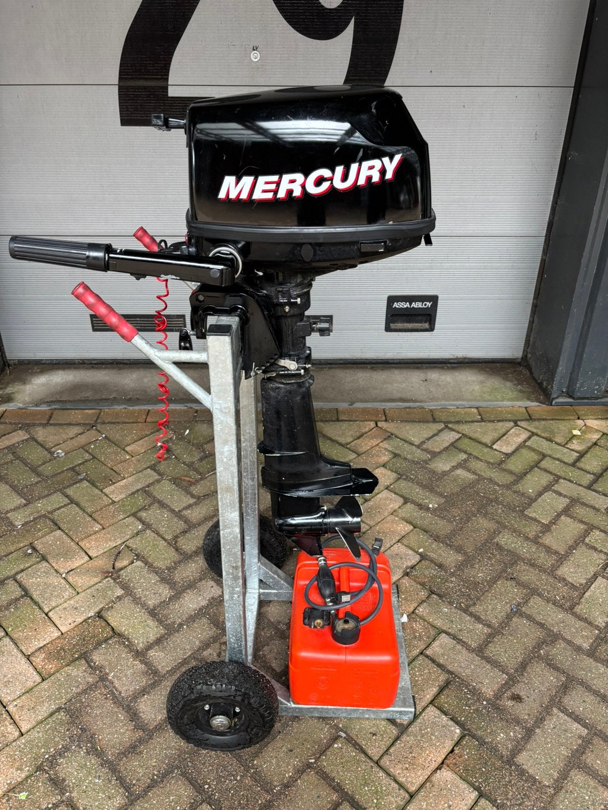 Mercury 5pk fourstroke, Ophalen, Gebruikt, 5 tot 10 pk, Viertaktmotor