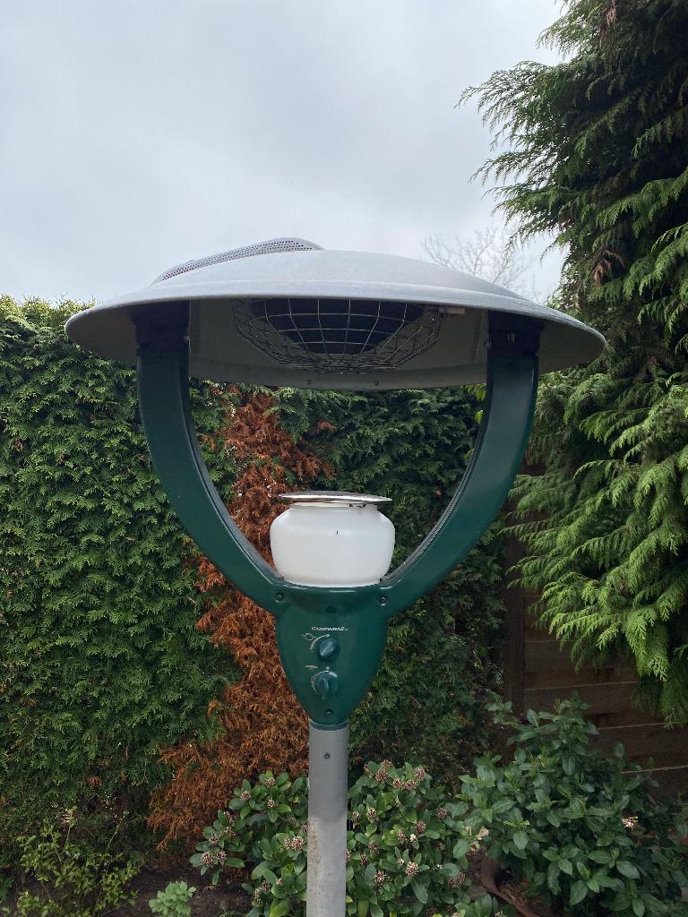 Campingaz terrasheater, Tuin en Terras, Terrasverwarmers, Ophalen, Gebruikt, Gas