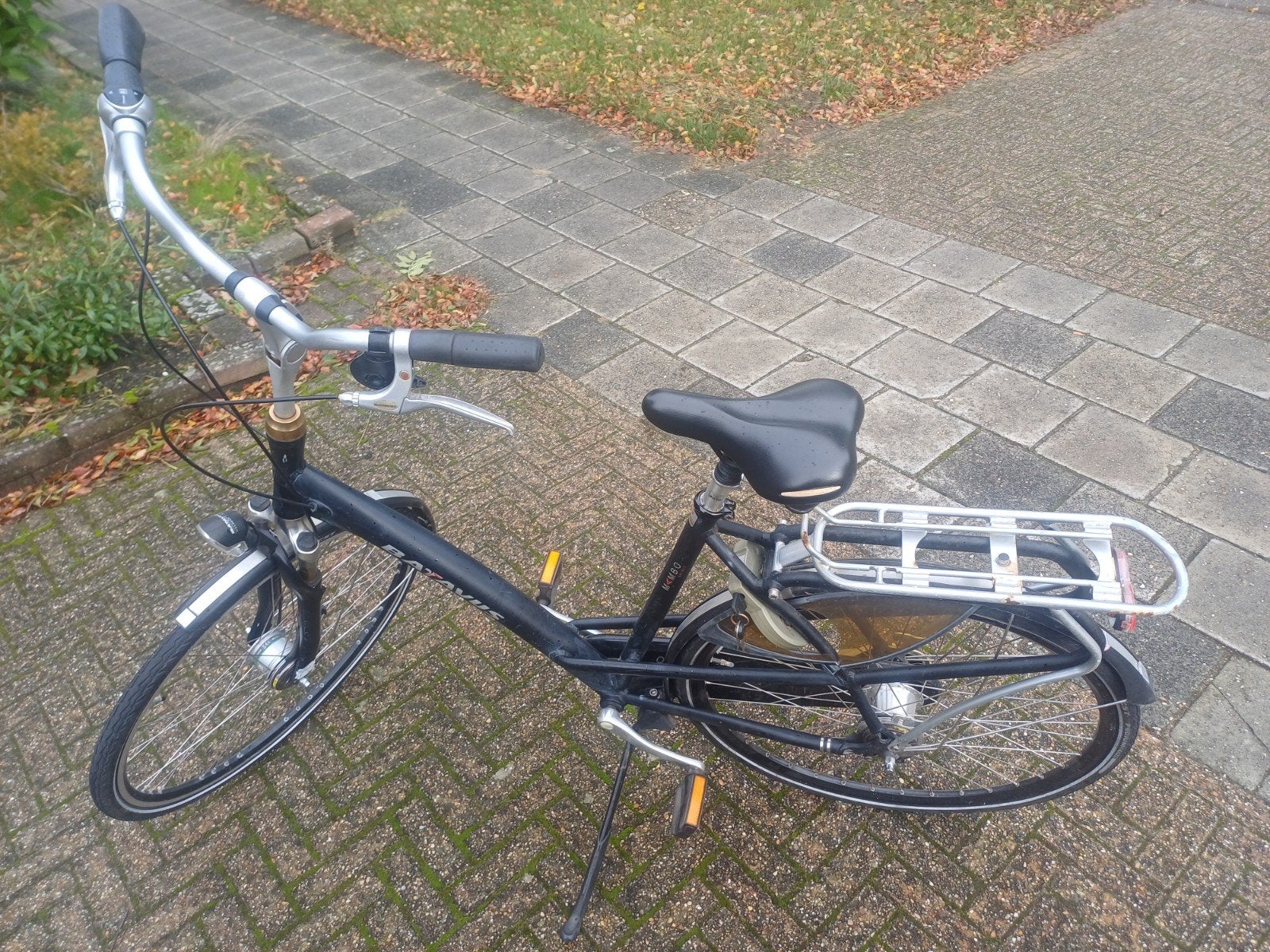 Batavus damesfiets zwart, Ophalen, Gebruikt, Versnellingen, Batavus