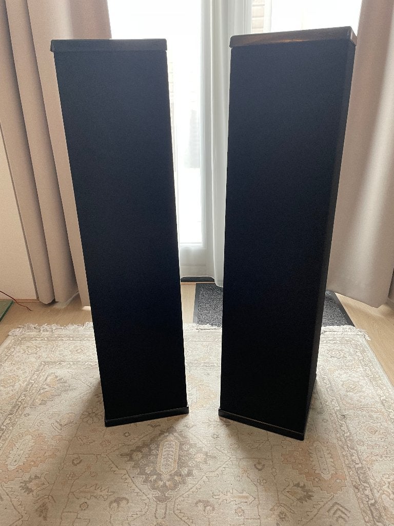 DCM TF V8.0 Set Amerikaanse topspeakers, Vloerstaande luidspreker, Zo goed als nieuw, Basreflex, Ophalen