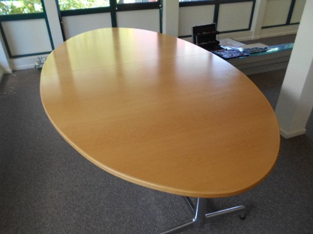 nette vergadertafel .of kantinetafel., Ophalen, 163 cm, Zo goed als nieuw, Overige typen