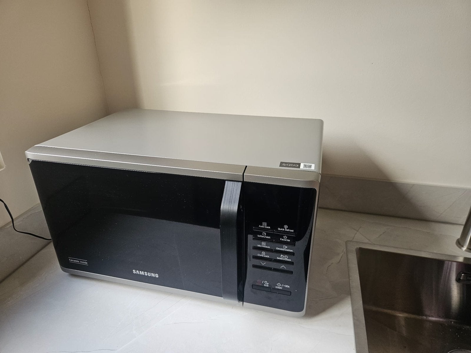 Magnetron Samsung, Ophalen, Zo goed als nieuw, Draaiplateau