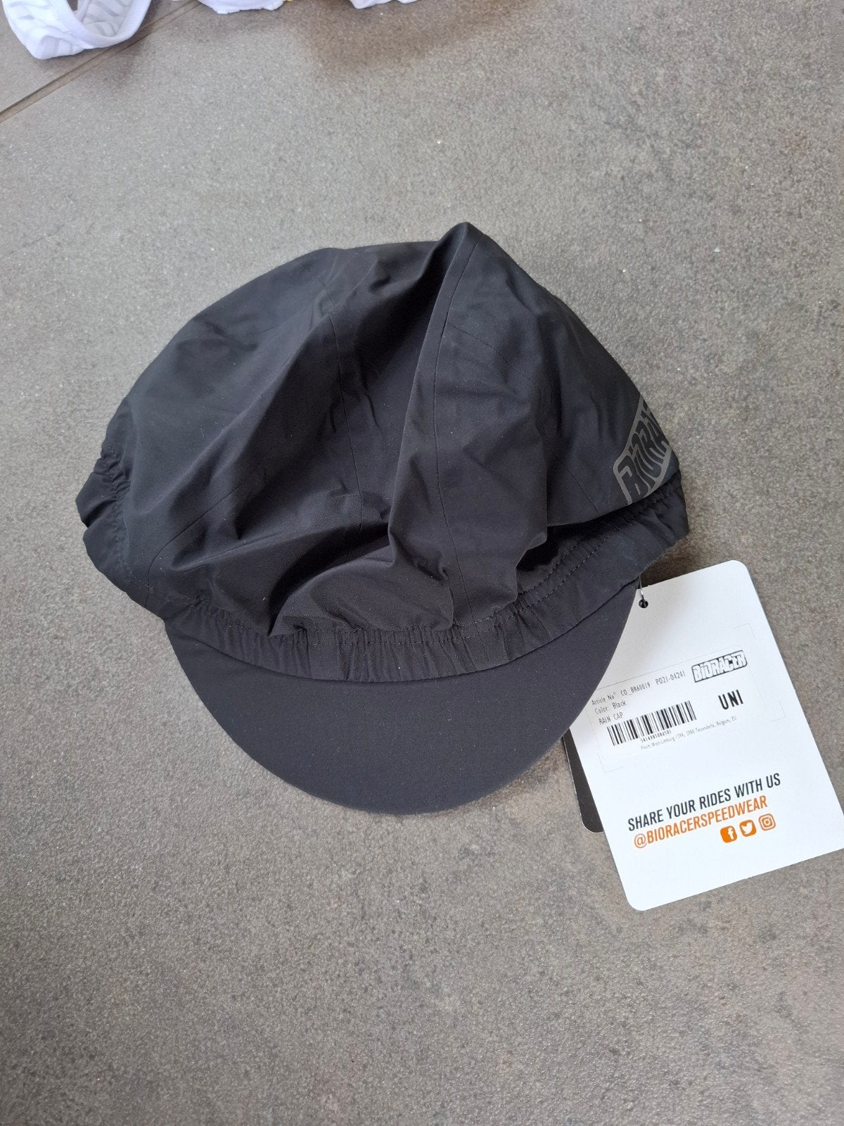 Bioracer regen koerspetje nieuw, Ophalen of Verzenden, Nieuw, Bovenkleding