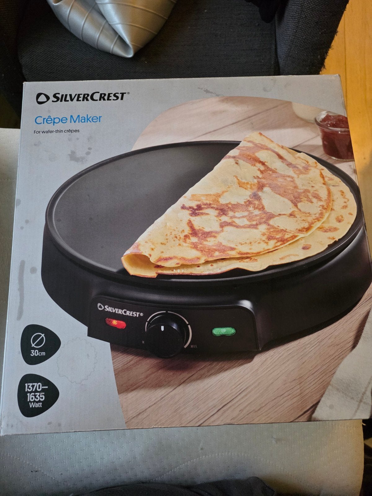 SilverCrest Crêpe Maker - Nieuw in doos, Ophalen of Verzenden, Nieuw