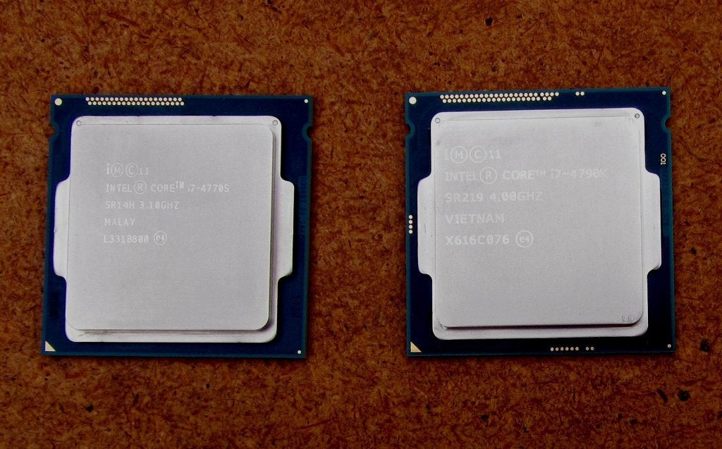 nelste socket LGA 1150 Core i5-4590S Core i7-4790K, Computers en Software, Ophalen, 4-core, Zo goed als nieuw, LGA 1150