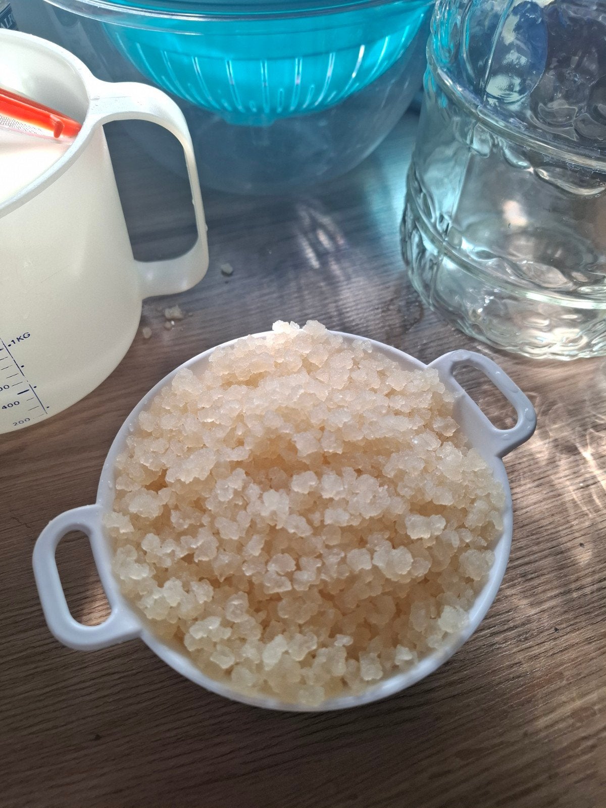 Waterkefir, Ophalen