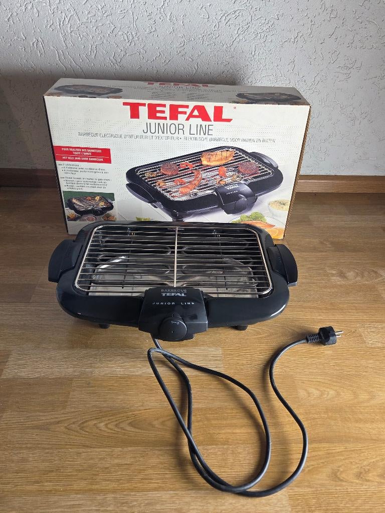 elektrische BBQ - Junior Line - TEFAL, Tuin en Terras, Elektrische barbecues, Ophalen of Verzenden, Gebruikt, Tefal