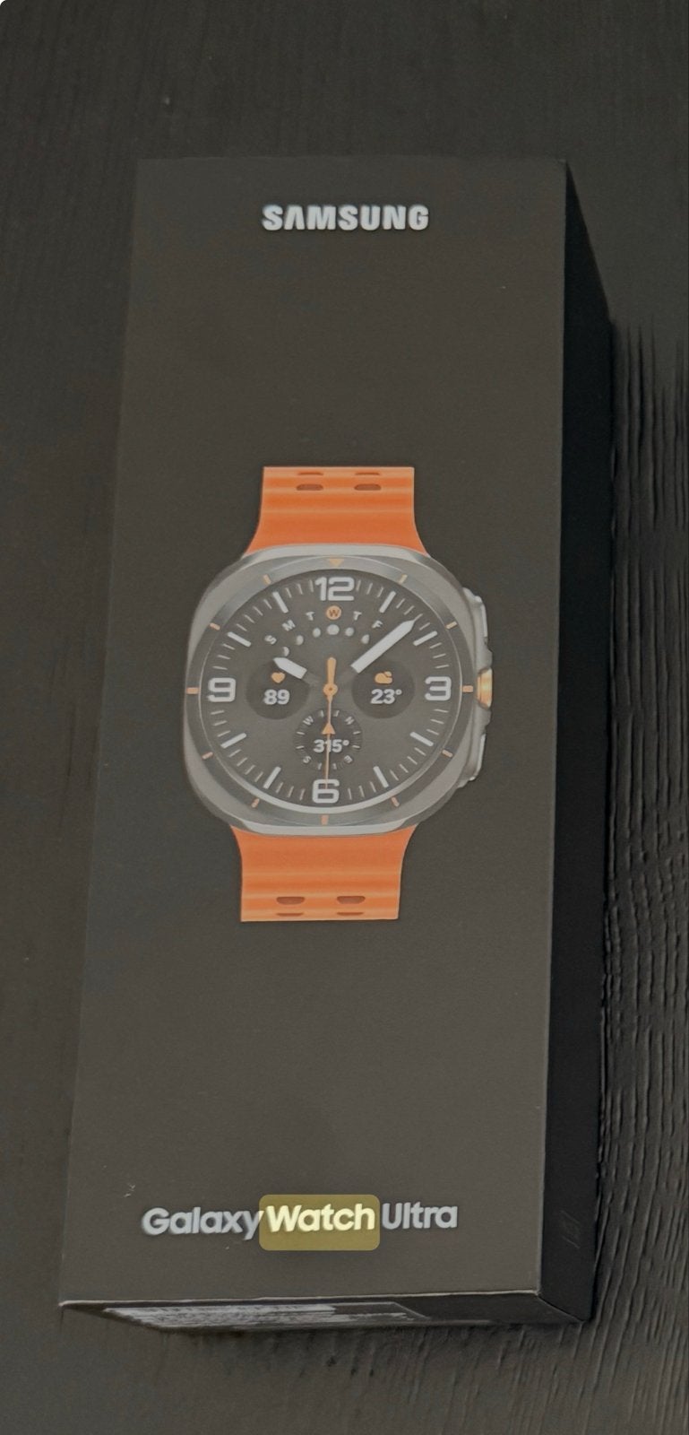 Samsung Galaxy Watch Ultra met extra bandjes en accessoires, Hartslag, Zwart, Nieuw, Ophalen of Verzenden