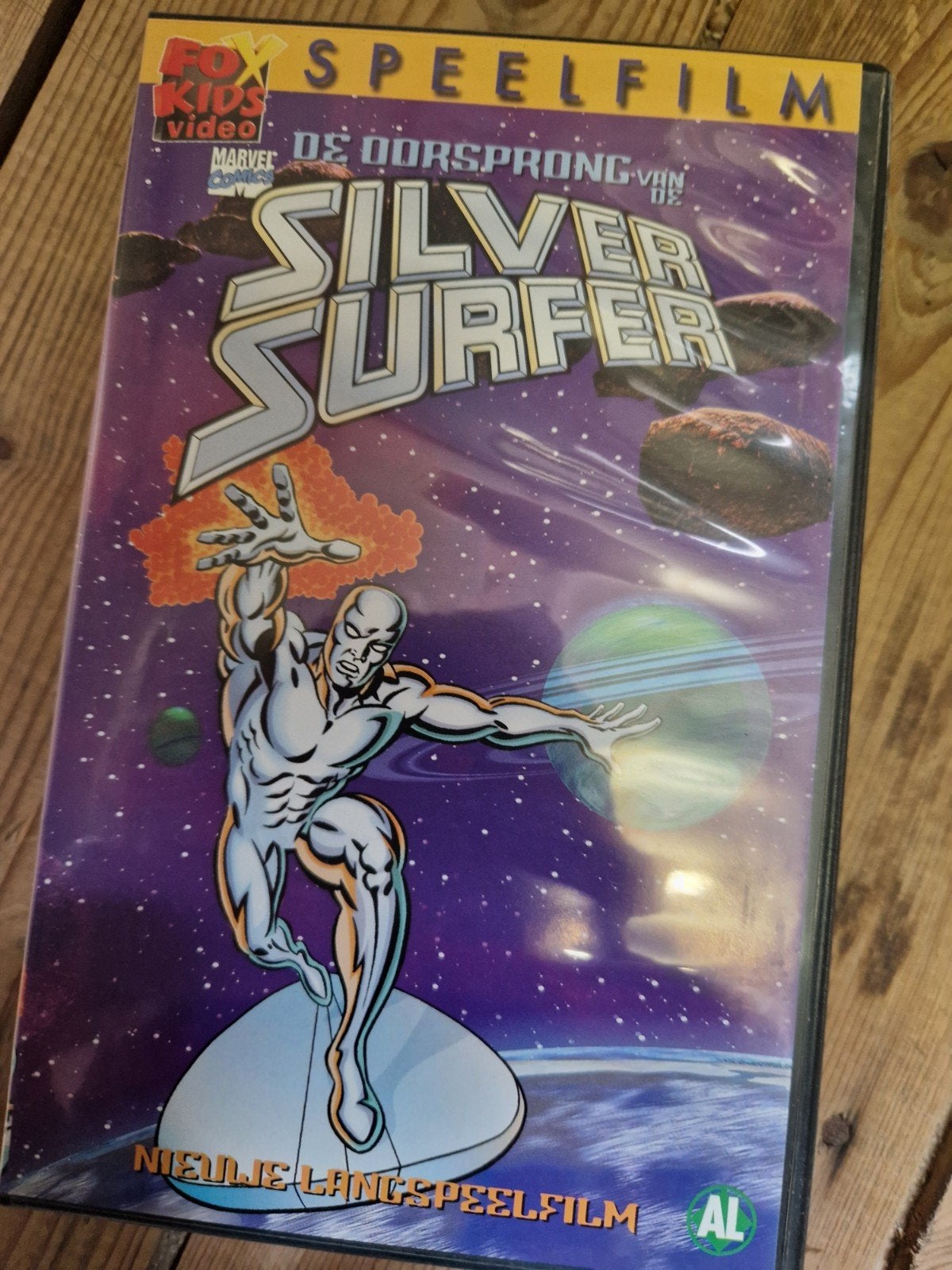 de oorsprong van de silver surfer speelfilm 1998 cartoon vhs, Ophalen of Verzenden