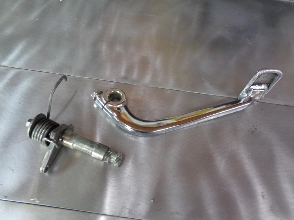 Honda goldwing gl1200 Rempedaal / schakelpedaal / chroom, Motoren, Onderdelen | Honda, Ophalen of Verzenden, Gebruikt