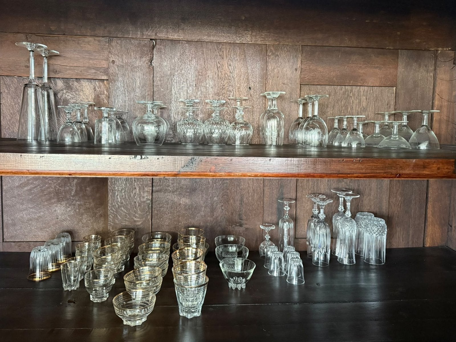 Diverse glazen set nog geen €0,10 per stuk