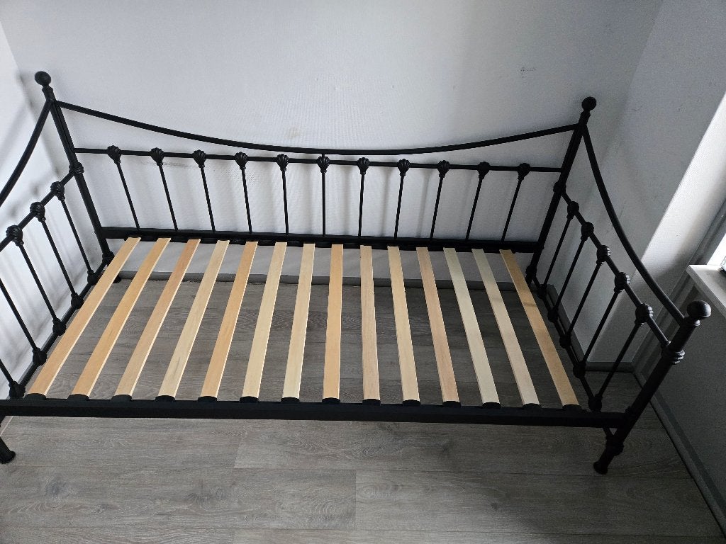 Eenpersoons bed 200/90 inc.Matras, Ophalen, Gebruikt, 90 cm, Eenpersoons