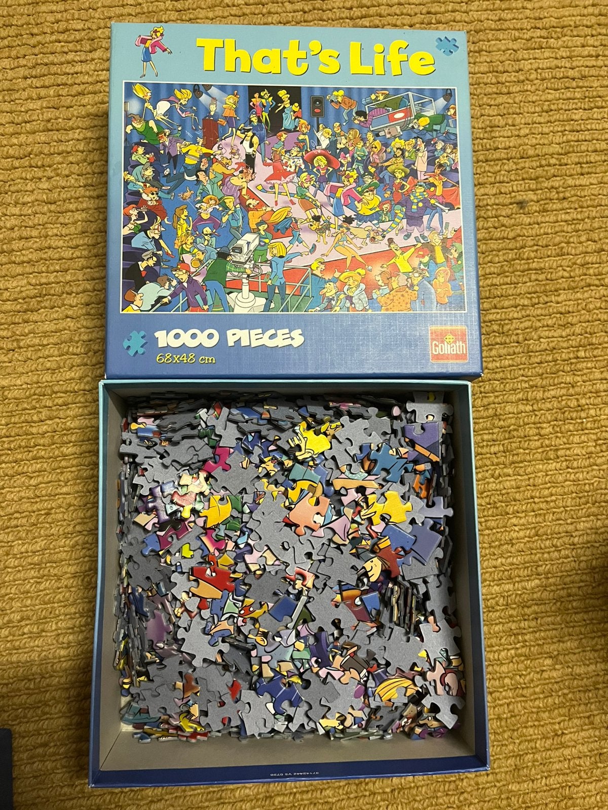 That's Life Legpuzzel 1000 stukjes Goliath, Ophalen of Verzenden, 500 t/m 1500 stukjes, Zo goed als nieuw, Legpuzzel