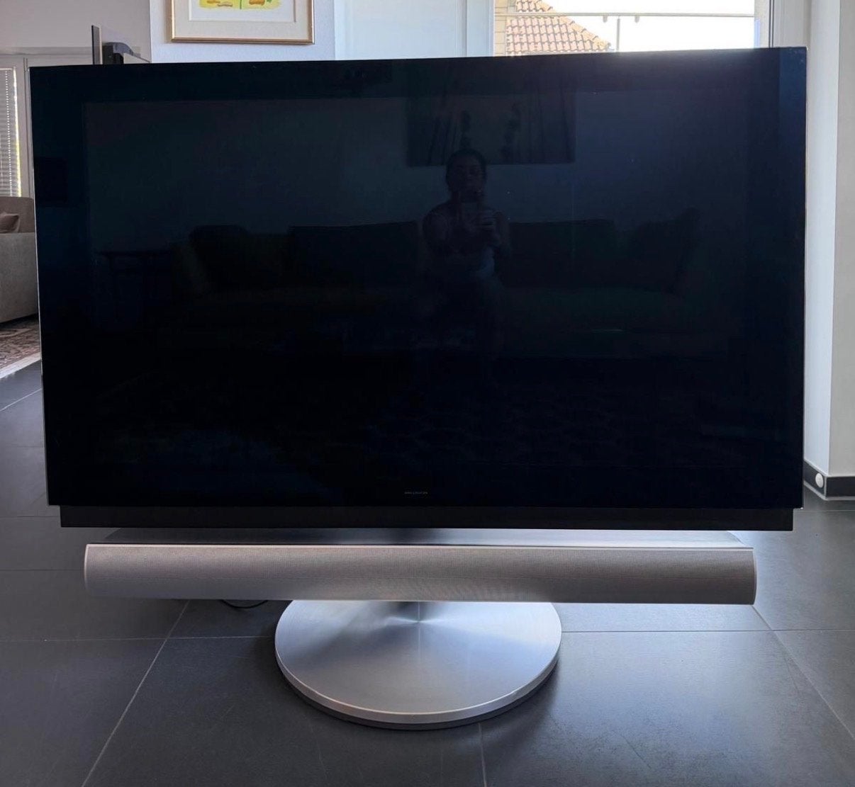 Bang & Olufsen BeoVision 7-55 TV met DVD en afstandsbedienin, 50 Hz, LCD, Zo goed als nieuw, 100 cm of meer