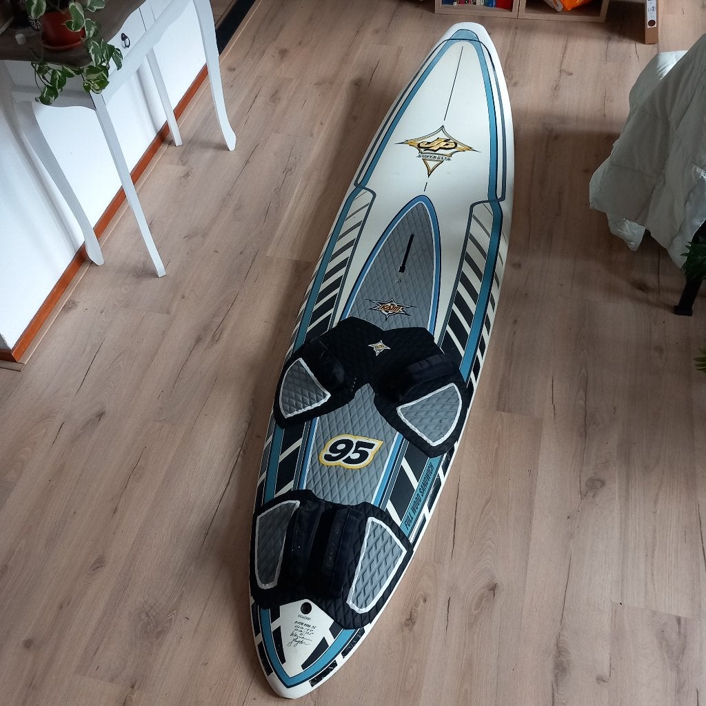 JP Xcite 95L. Gaastra Vapor 7.9. Alu boom 180-230. Mast 400, Ophalen, 250 tot 300 cm, Gebruikt, Overige typen