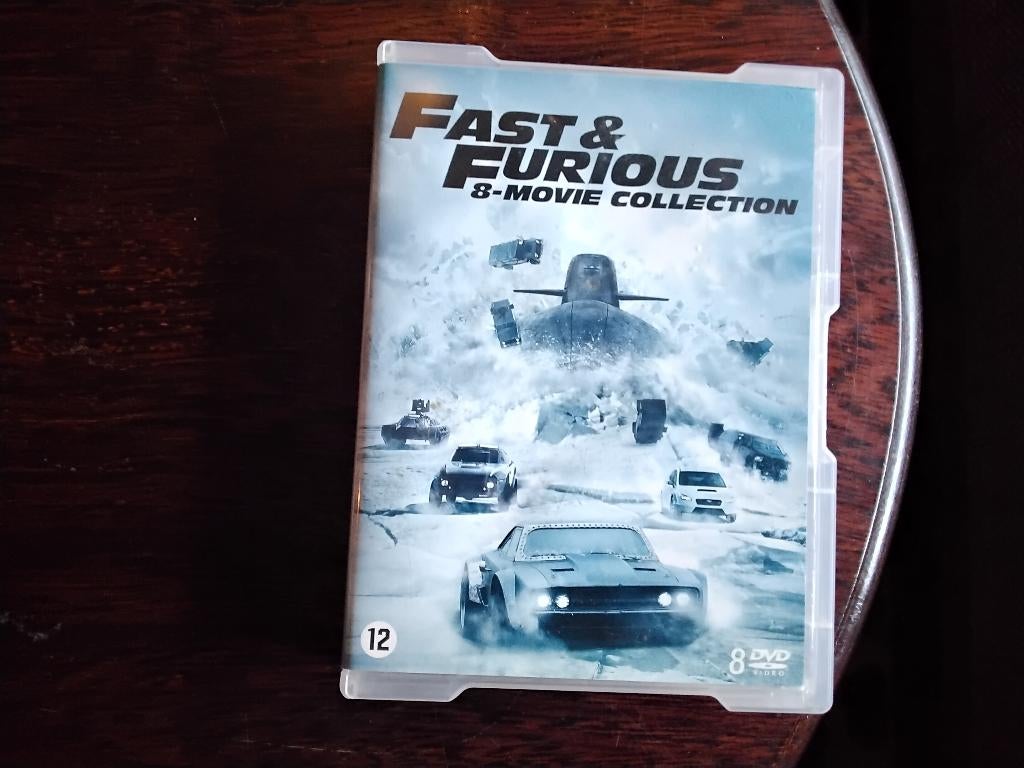 Fast & furious 8 movie collection compleet, 8 disks, origine, Vanaf 12 jaar, Ophalen of Verzenden, Zo goed als nieuw, Actie en Avontuur