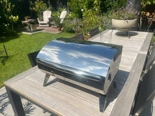 Eno RVS bbq, Ophalen, Zo goed als nieuw, Eno BBQ / Plancha's
