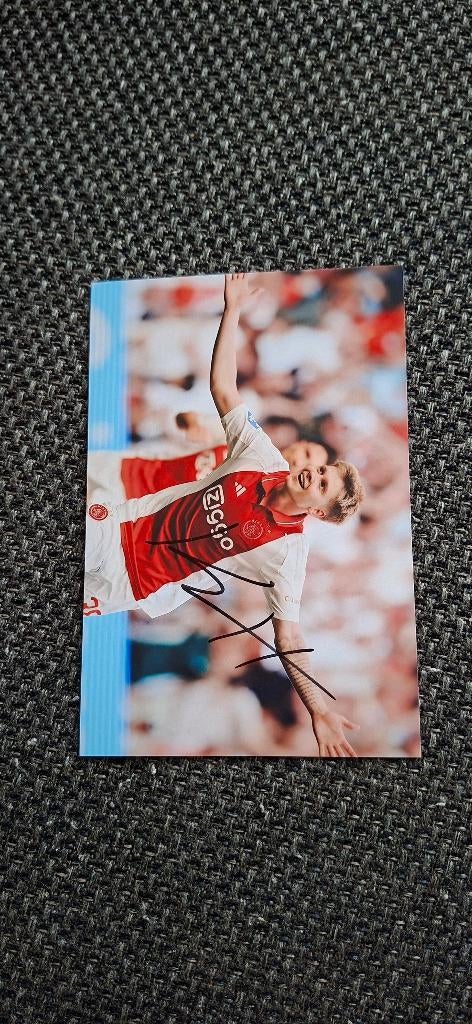 Foto met handtekening; Kristian Hlynsson # FC Twente Ajax, Ophalen of Verzenden, Nieuw, Ajax, Overige typen