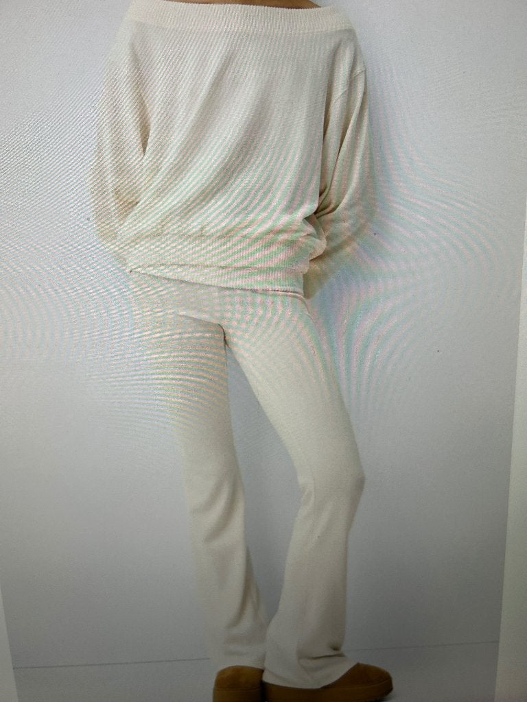 Mooi wolwit setje van Bershka mt S, Verzenden, Wit, Bershka, Zo goed als nieuw