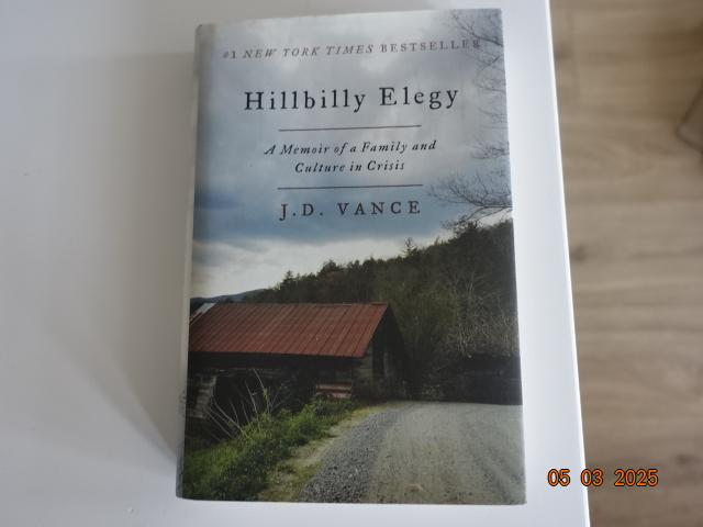 Hillbilly Elegy....J.B. Vance, Ophalen, Zo goed als nieuw, Non-fictie