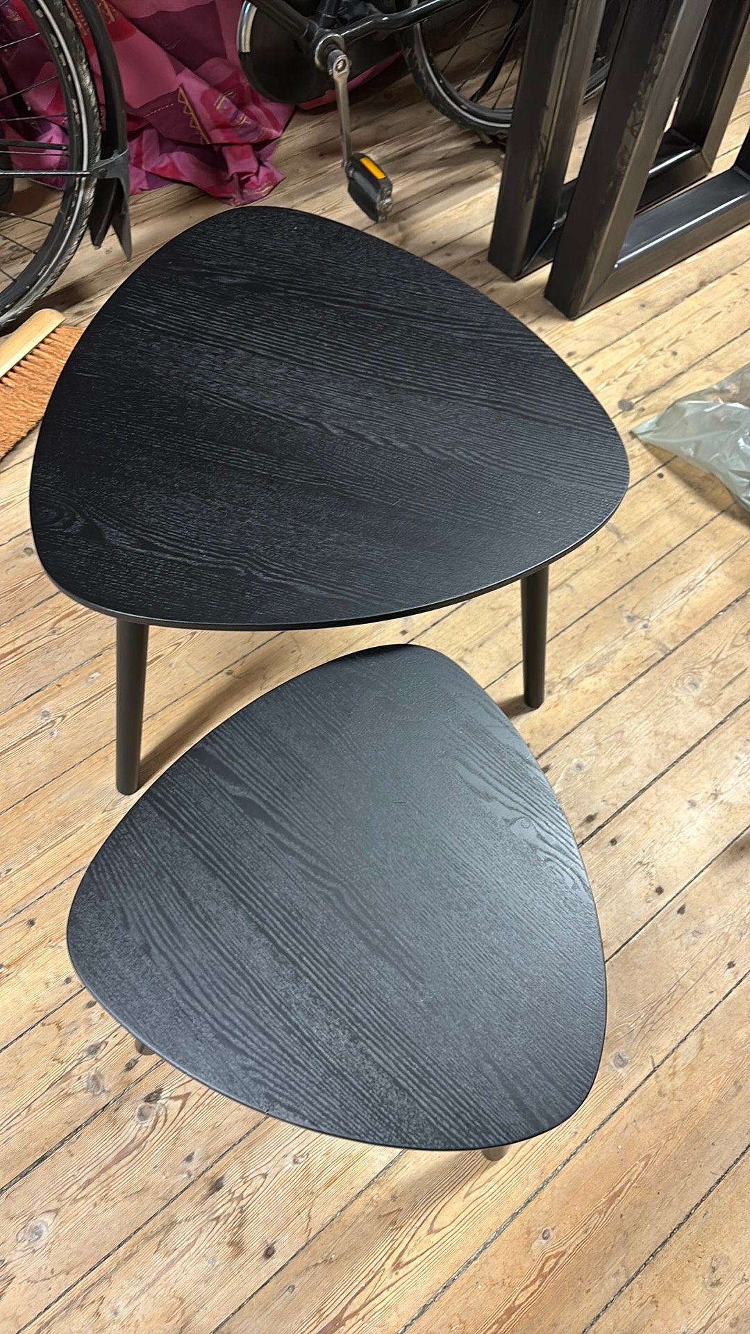 Tafel setje, Huis en Inrichting, Ophalen, Zo goed als nieuw, Rechthoekig, Minder dan 55 cm