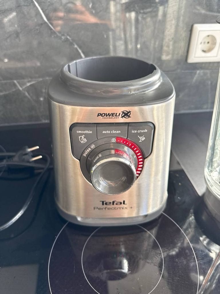 Tefal Perfectmix+ blender BL811 1200W glazen kan 2L, Witgoed en Apparatuur, Ophalen, Gebruikt, Powerblender