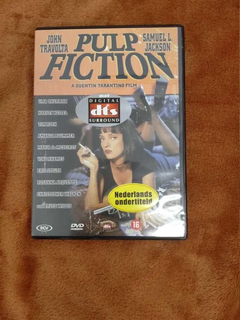 Pulp Fiction DVD, Vanaf 16 jaar, Ophalen of Verzenden, Gebruikt, Drama