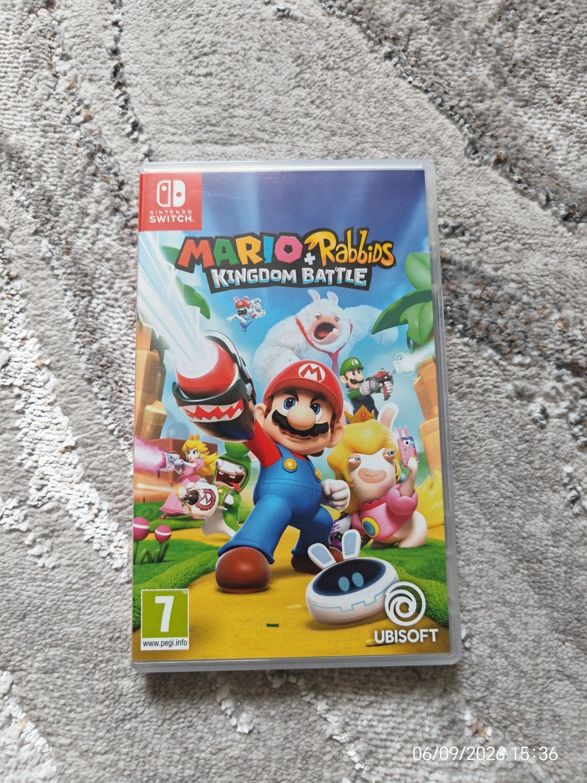 Mario+Rabbids Kingdom Battle Nintendo Switch, Avontuur en Actie, 2 spelers, Ophalen of Verzenden, Zo goed als nieuw