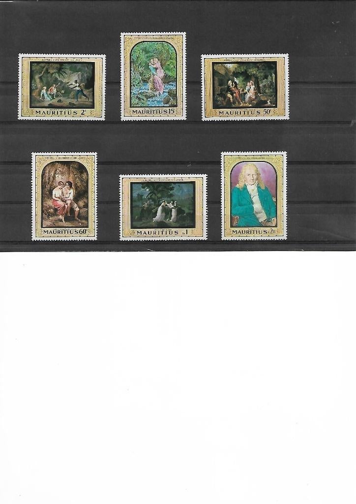 Mauritius  Michel nr. 325-30  Postfris, Postzegels en Munten, Postzegels | Afrika, Ophalen, Overige landen, Postfris