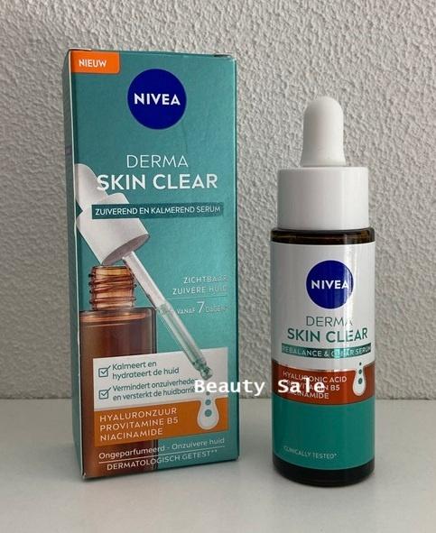 Nivea Derma Skin Clear serum, Verzenden, Gebruikt, Gehele gezicht, Verzorging