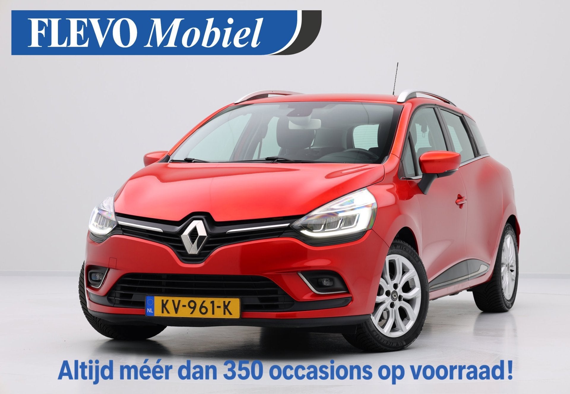 Renault Clio Estate 0.9 TCe Intens Half Leer|Navi|Clima|PDC|, Auto's, Voorwielaandrijving, 1063 kg, Euro 6, 580 kg