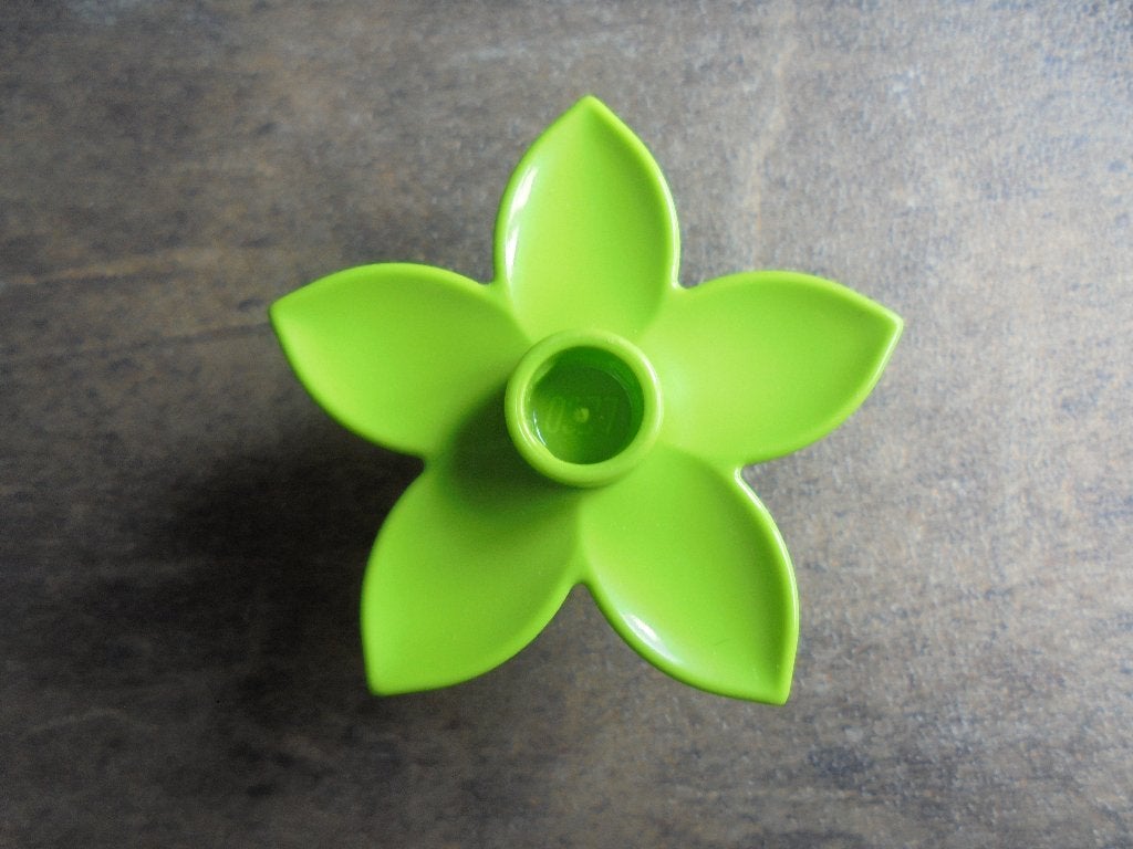 Lego Duplo Plant Flower with 1 Top Stud (zie foto's) 4, Kinderen en Baby's, Speelgoed | Duplo en Lego, Ophalen of Verzenden, Gebruikt