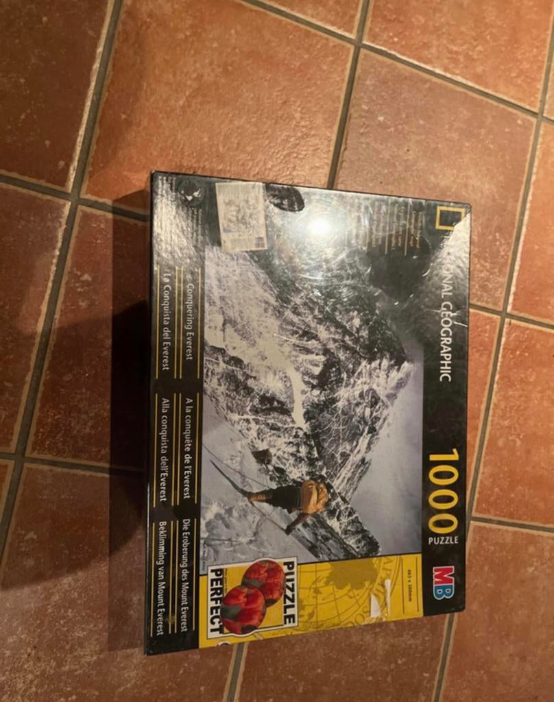 National geographic puzzel in seal, Ophalen of Verzenden, 500 t/m 1500 stukjes, Zo goed als nieuw