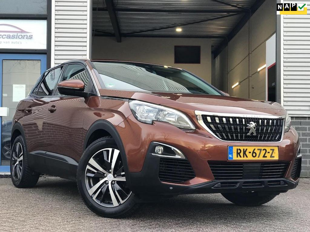 Peugeot 3008 1.2 PureTech Blue Lease Executive|Carplay|Navi|, Auto's, Peugeot, Parkeersensor, Gebruikt, Euro 6, 1199 cc