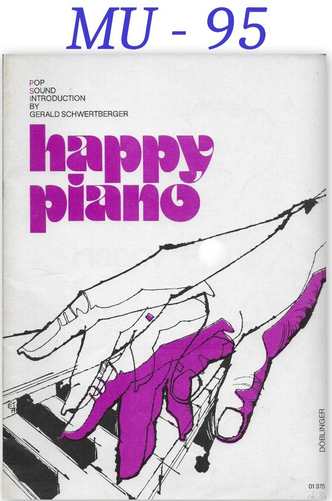 MU-95 Piano Bladmuziek - Happy Piano, Muziek en Instrumenten, Gebruikt, Ophalen of Verzenden, Artiest of Componist, Piano