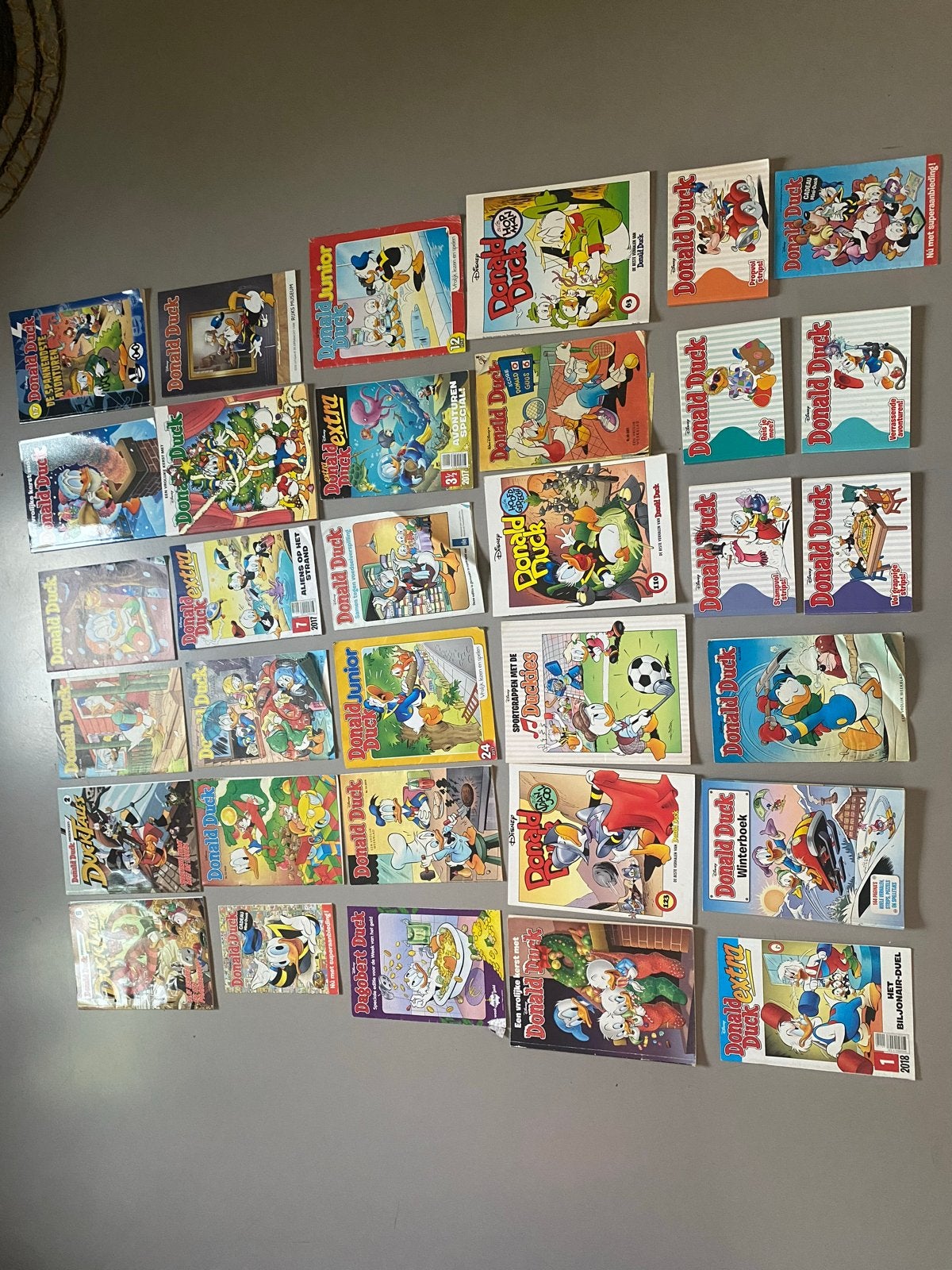 Grote collectie Donald Duck stripboeken (ca. 33 stuks), Meerdere stripboeken, Ophalen, Gelezen