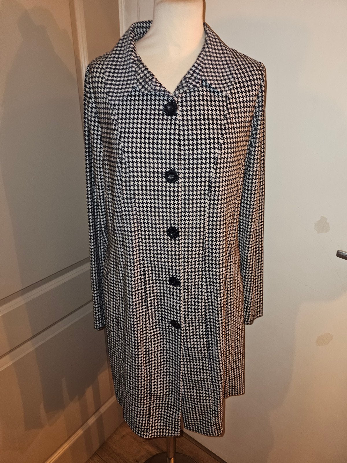 Lange studio anneloes blazer maat L, Ophalen of Verzenden, Zo goed als nieuw, Maat 38/40 (M), Onder de knie