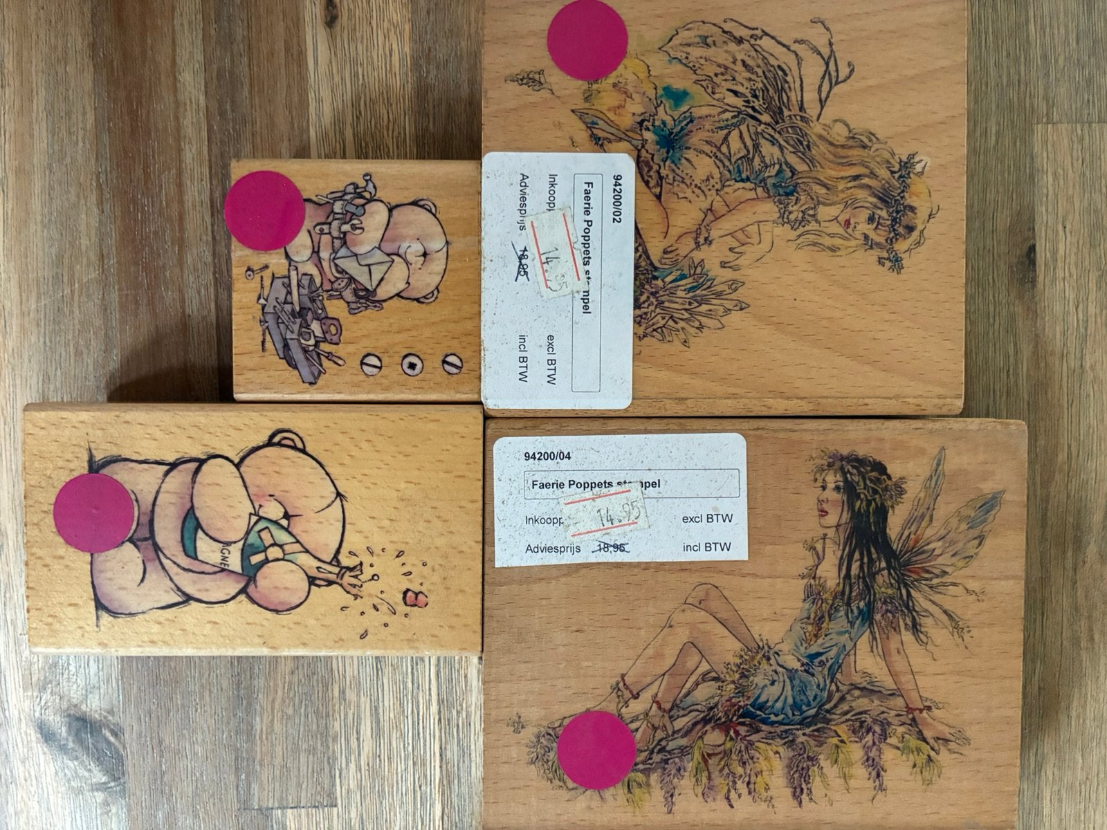 Houten stempels NIEUW, Ophalen of Verzenden, Nieuw, Houten stempel