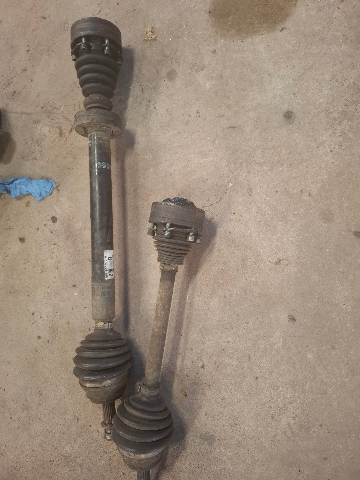Aandrijfas golf 3, Auto-onderdelen, Transmissie en Toebehoren, Ophalen, Gebruikt, Volkswagen