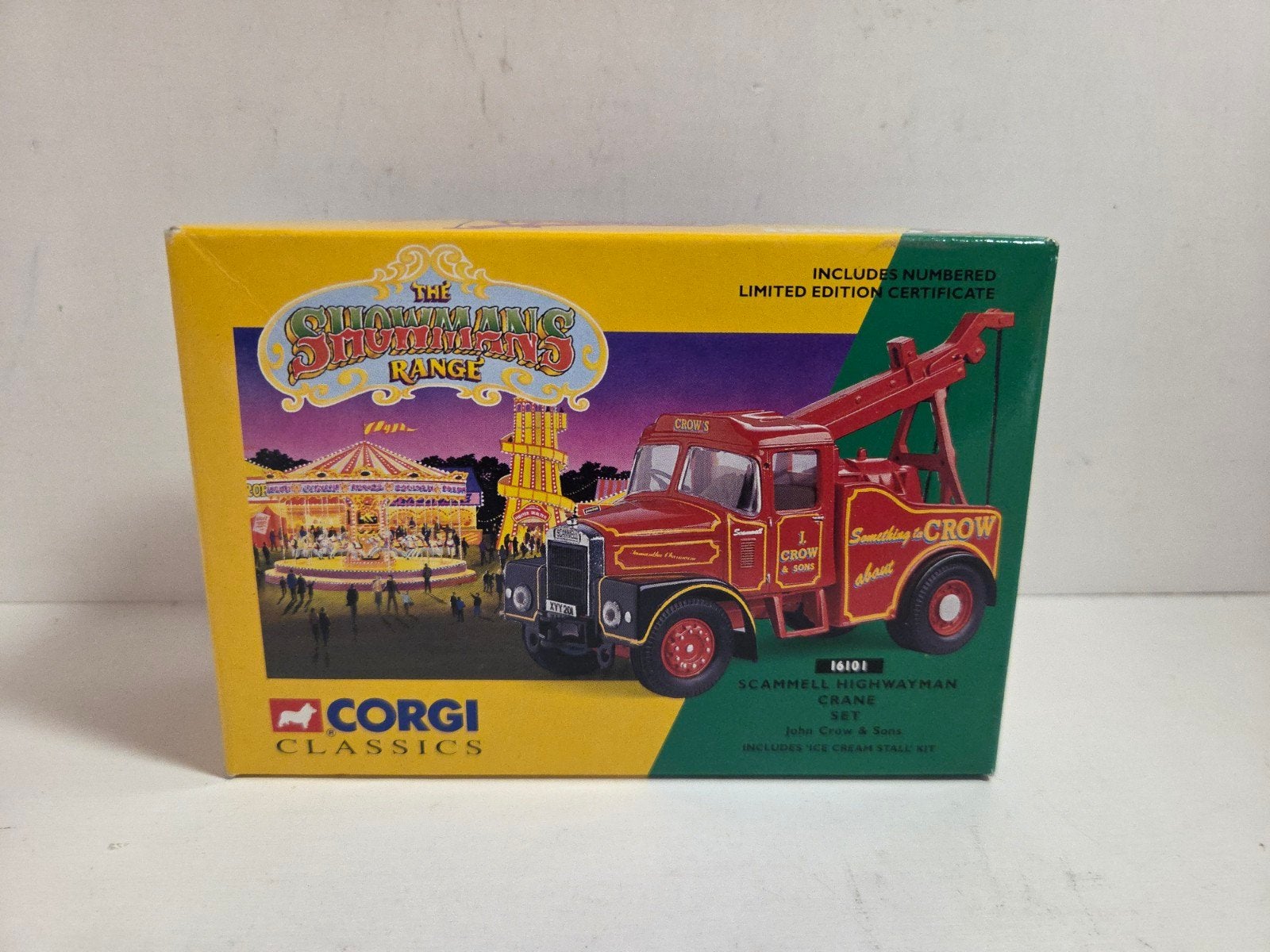 Corgi Scammel Highway Man Crane sleepwagen, Corgi, ., Ophalen of Verzenden, Zo goed als nieuw