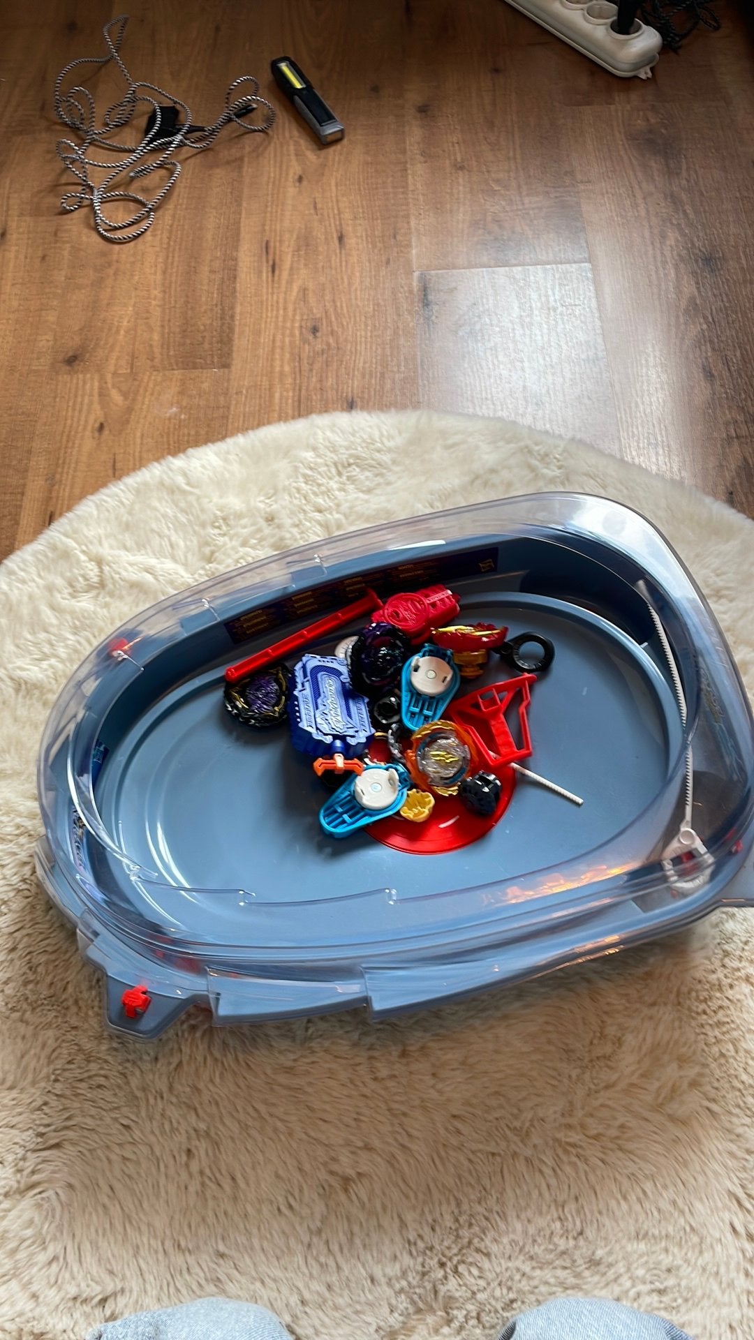 Beyblade + arena, Verzamelen, Ophalen, Zo goed als nieuw