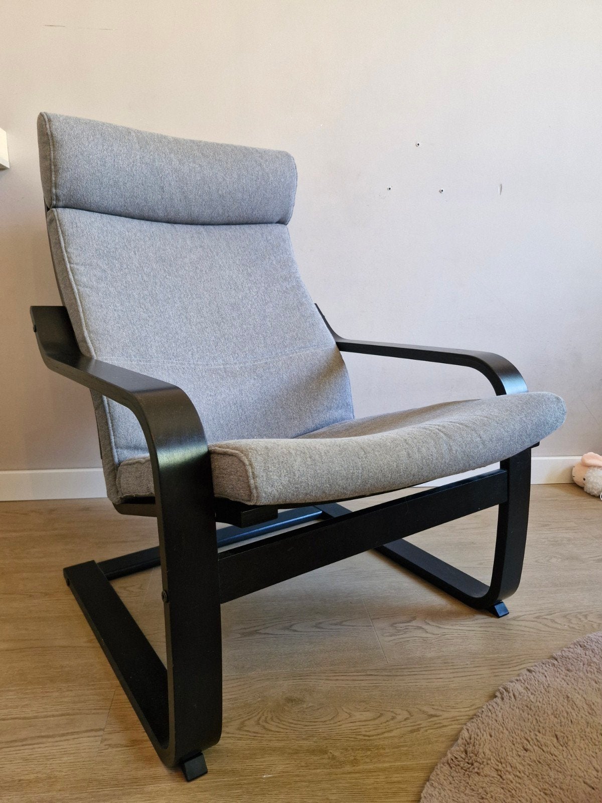 IKEA Poang Schommelstoel ZGAN, Ophalen, Zo goed als nieuw, Stof, Eén