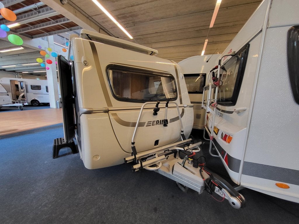 Eriba Feeling 425; mover, Thule, Unico etc., Standaardzit, Bedrijf, Eriba, Schokbreker