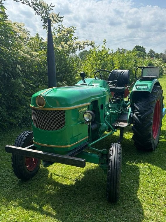 Deutz D3005 Oldtimer Tractor met Aanhanger en Accessoires, Deutz - Fahr, Tot 2500, Oldtimer, Ophalen of Verzenden