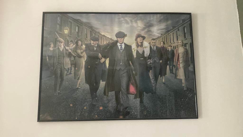 Peaky blinders poster, Ophalen, 1980 tot heden, Zo goed als nieuw, Overige onderwerpen