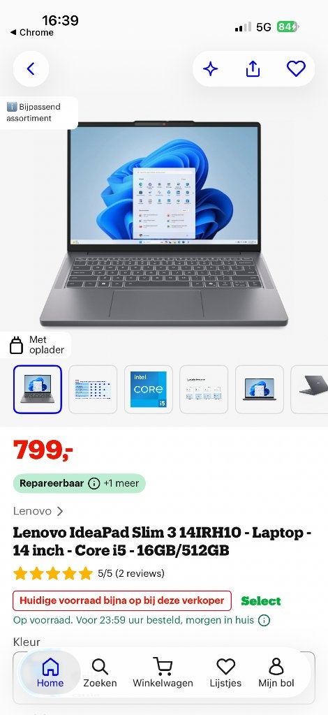 Laptop ideapad slim 3