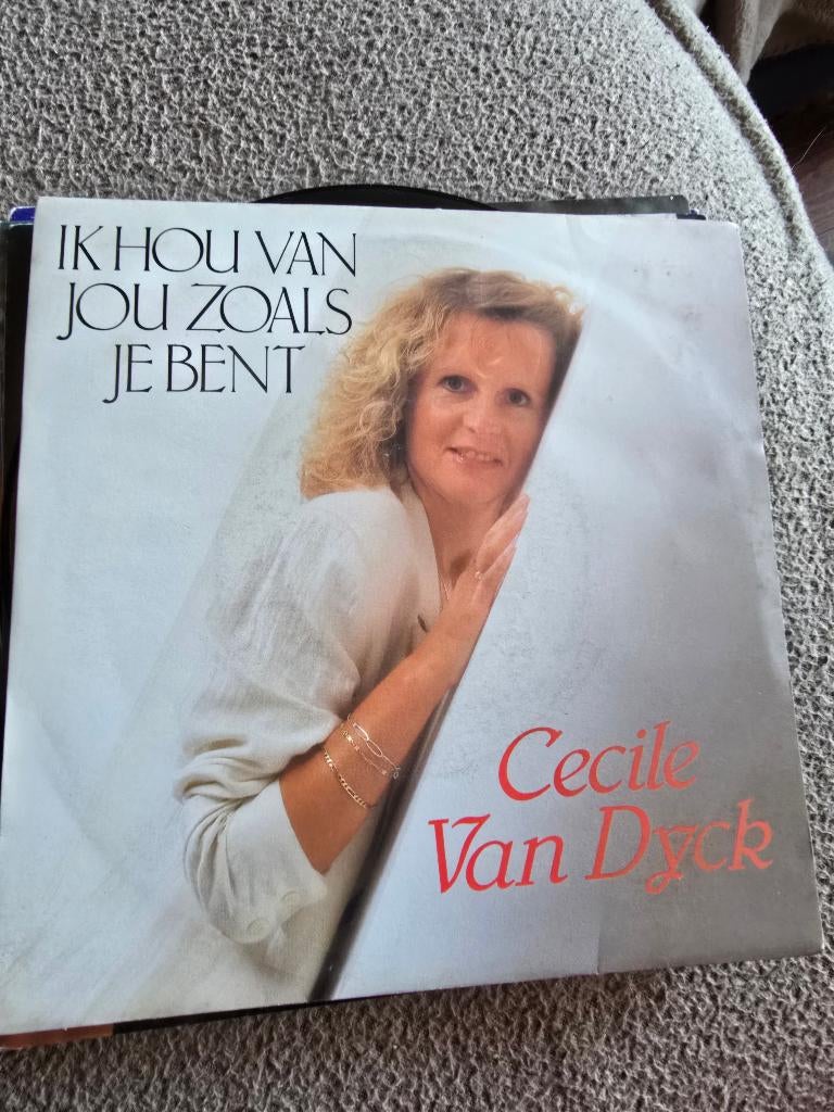 cecile van dyck ik hou van jou zoals je bent, Cd's en Dvd's, Vinyl | Nederlandstalig, Verzenden, Gebruikt, 7 inch, Levenslied of Smartlap
