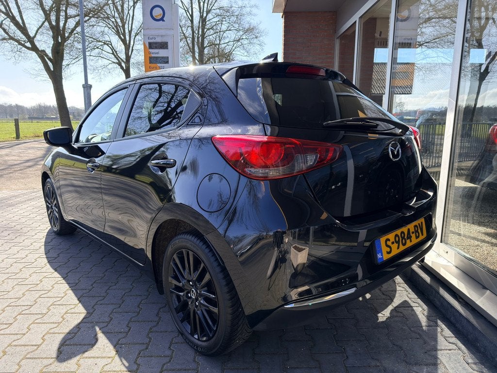 Mazda 2 1.5 Skyactiv-G Sportive Carplay AchteruitrijCamera, Stof, 4 cilinders, Zwart, Origineel Nederlands
